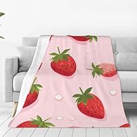 Amazon.co.jp: 快適 ピンク ストロベリーブランケット 女の子